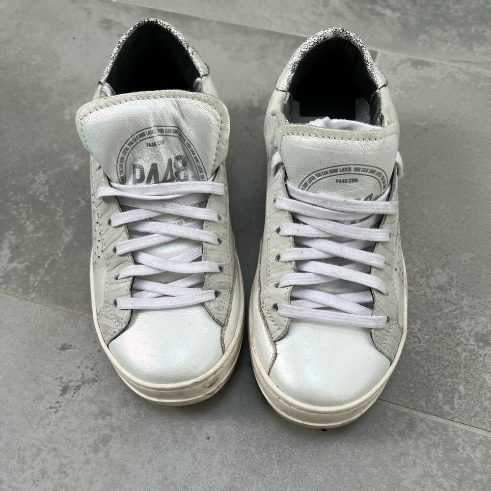 GUC P448 Leather John Shoes Size 36 Womens 6.5